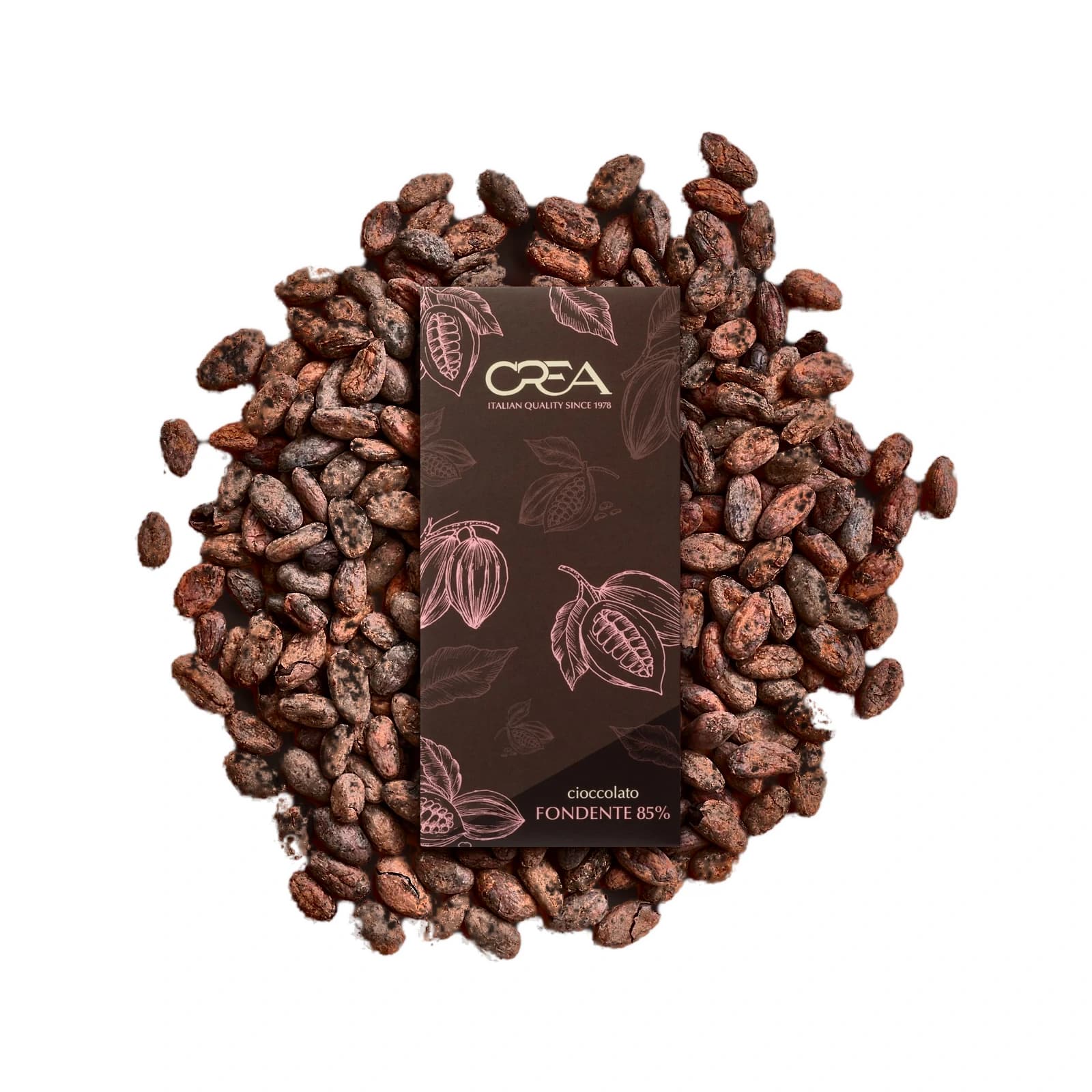 Dark chocolate bar 85% — CREA