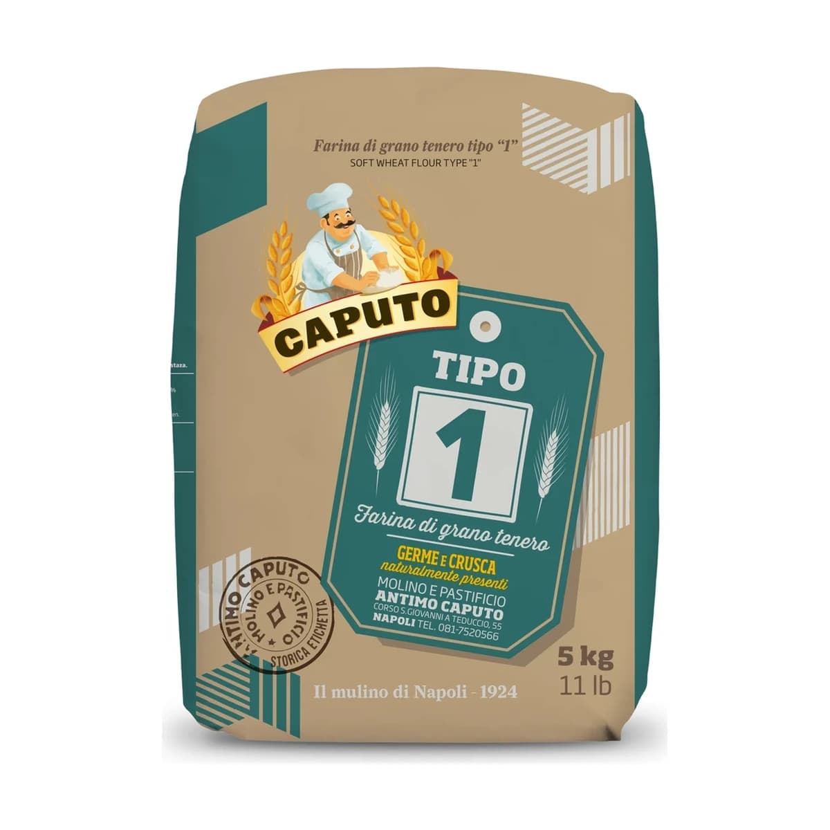 Farina Tipo UNO Storica Etichetta — Caputo
