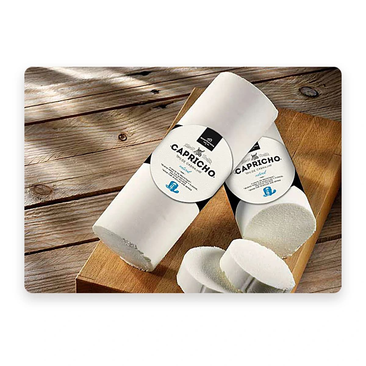 Fresh Goat Log Cheese, Natural — Vega