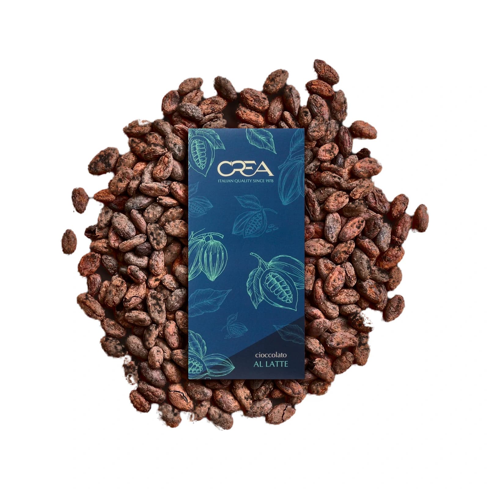 Milk chocolate bar with cream — CREA